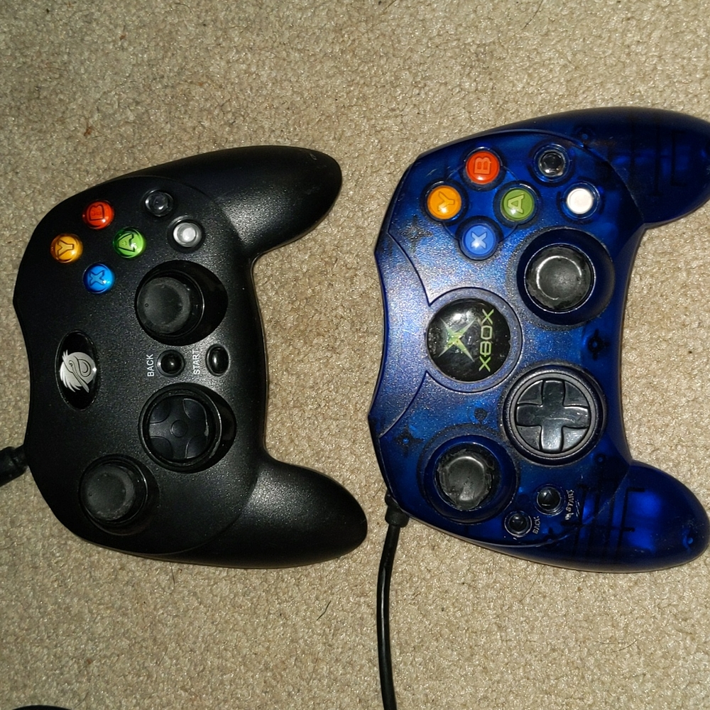 Set of two Xbox Gaming controllers